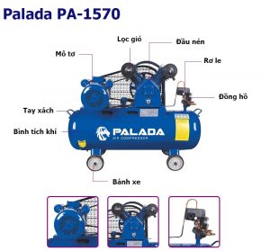 Tìm hiểu về máy bơm khí nén Palada PA-1570
