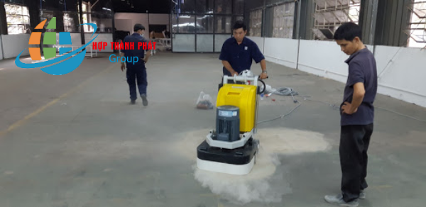 Thuê máy mài sàn bê tông