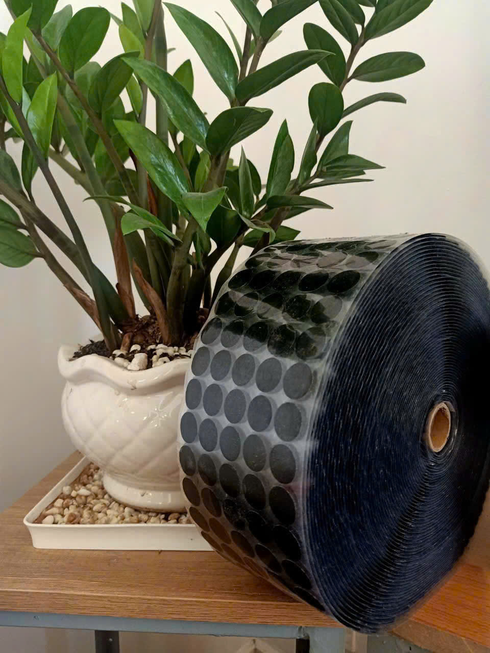 băng gai dính Velcro miếng tròn keo 3M hiệu Baihe