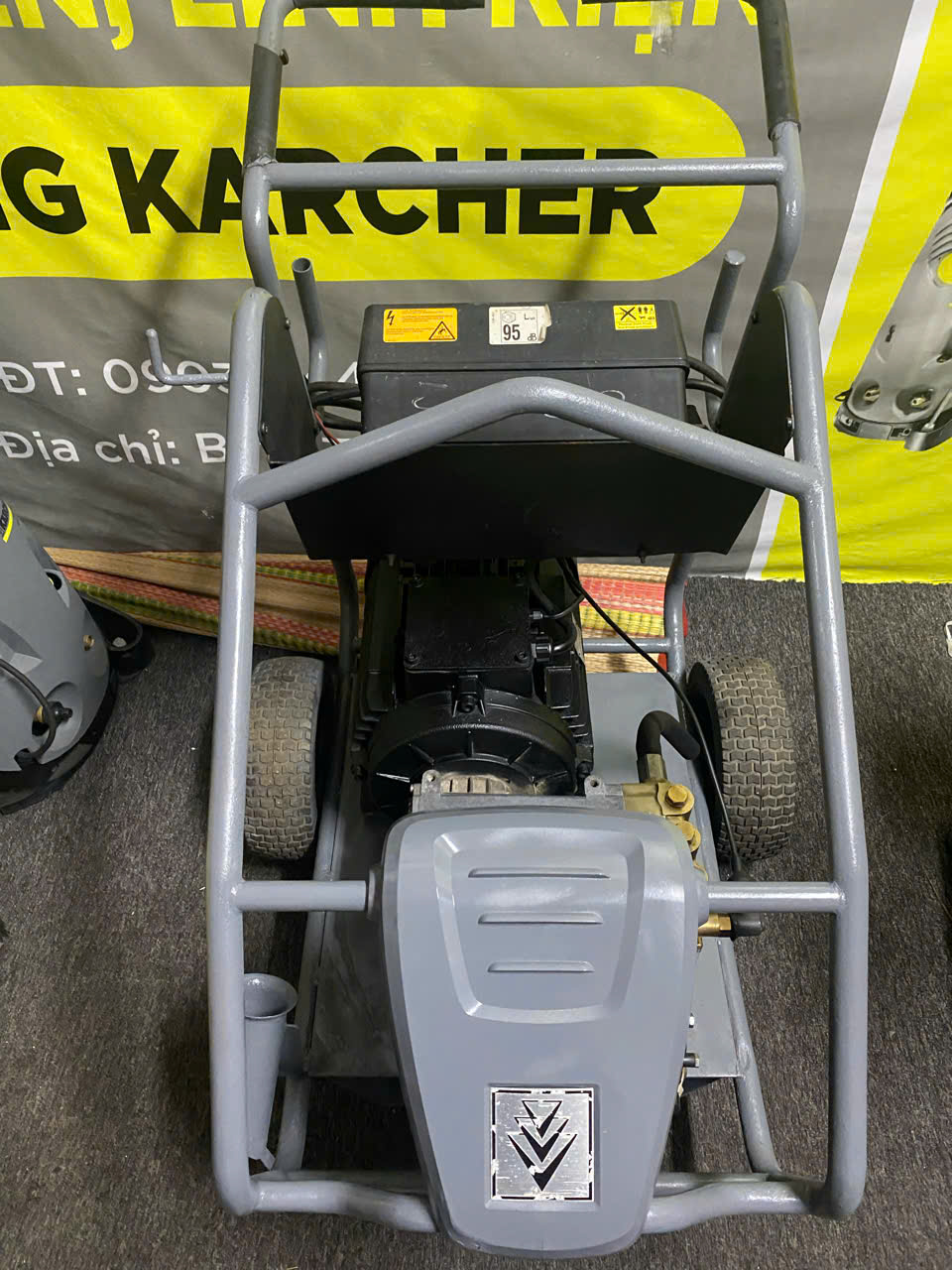 Karcher HD 9/50-4 Cage 3 Pha Chính Hãng Đức